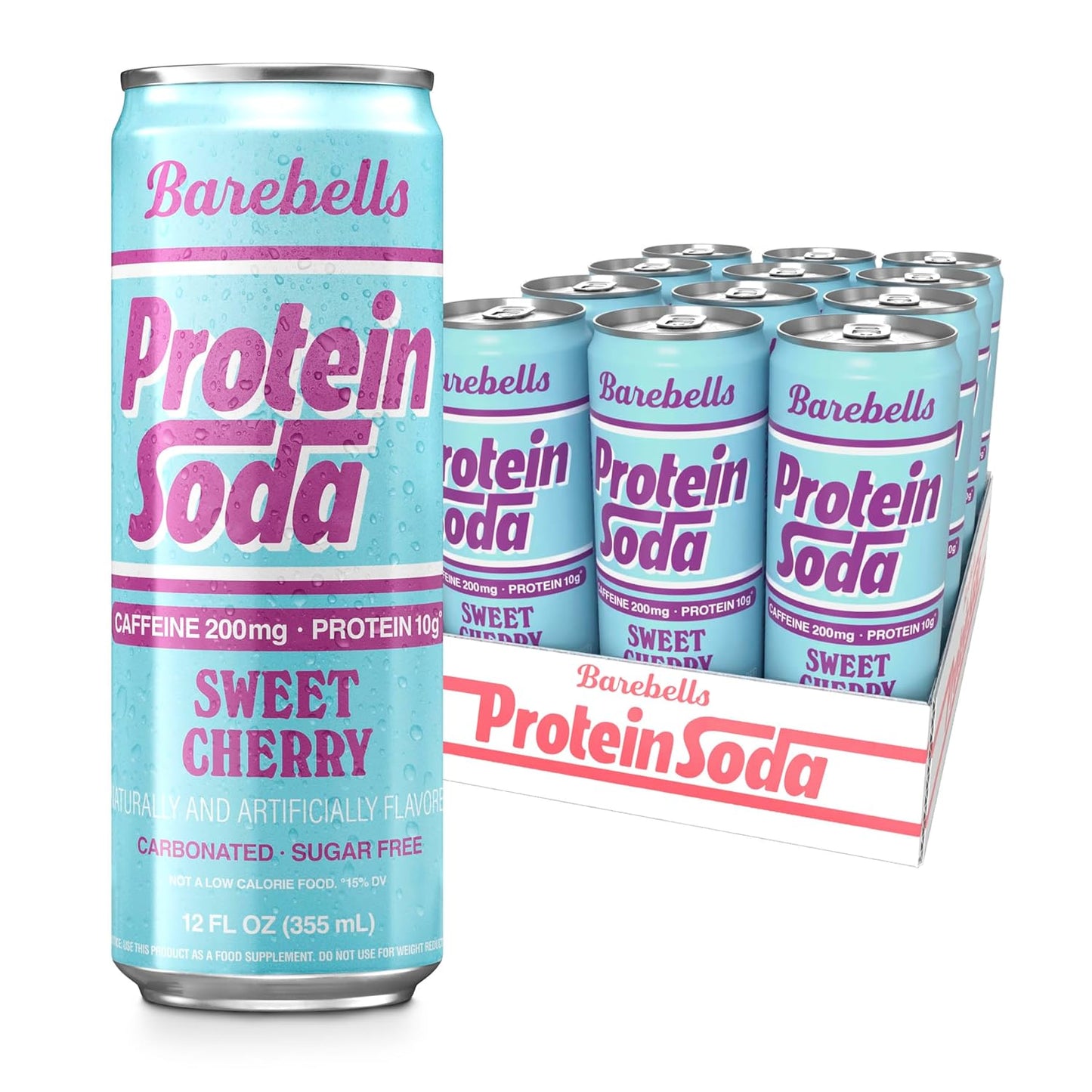 Barebells Protein Soda - Sweet Cherry