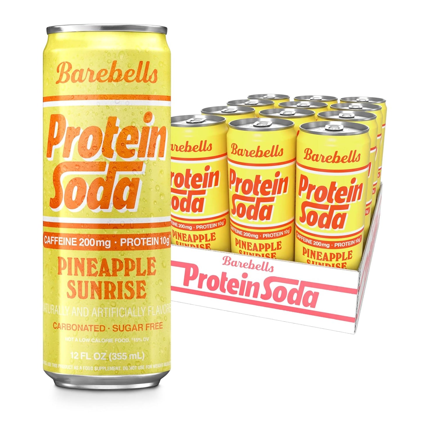 Barebells Protein Soda - Pineapple Sunrise