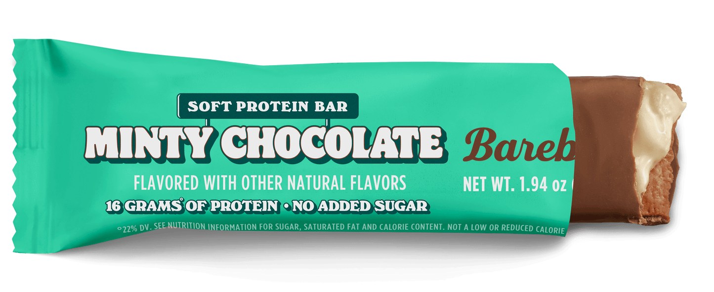 Barebells Protein Bar - Minty Chocolate Soft Bar