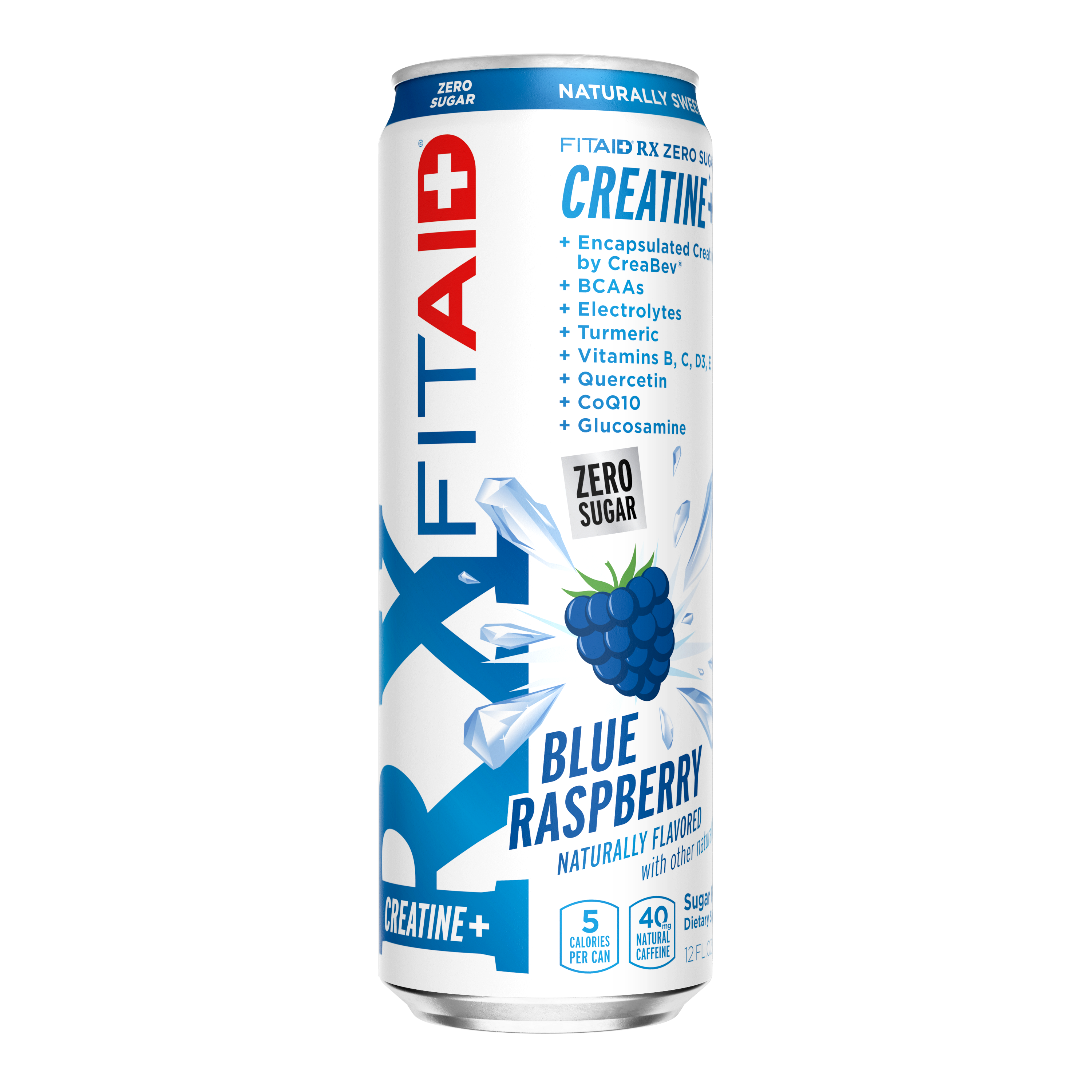 FITAID RX ZERO Blue Raspberry: RXZ-BR12P