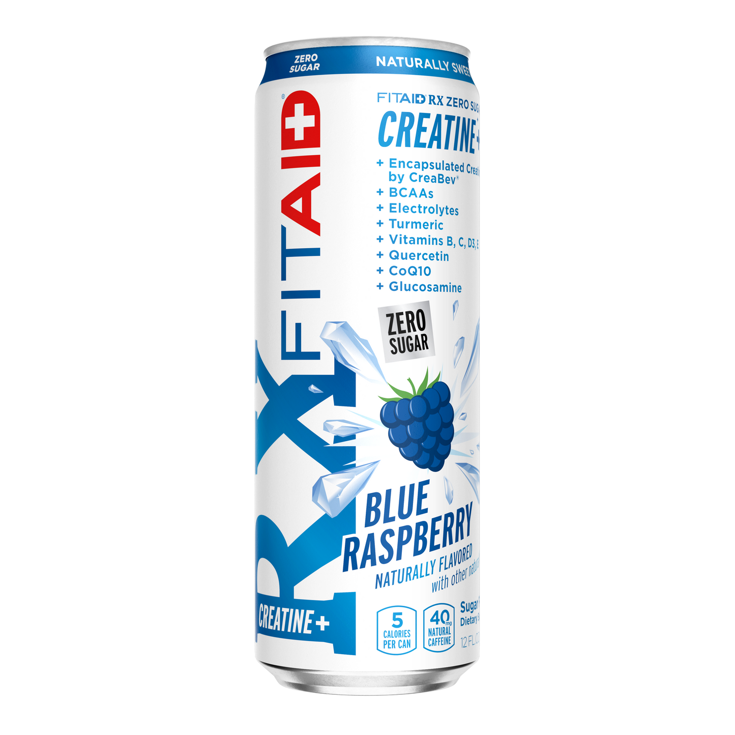 FITAID RX ZERO Blue Raspberry: RXZ-BR12P